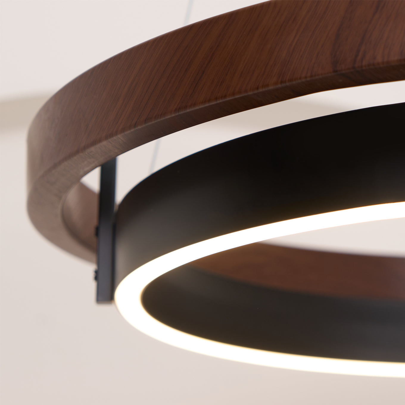 Acorn Lustre Anneau en Bois - Neutralighting
