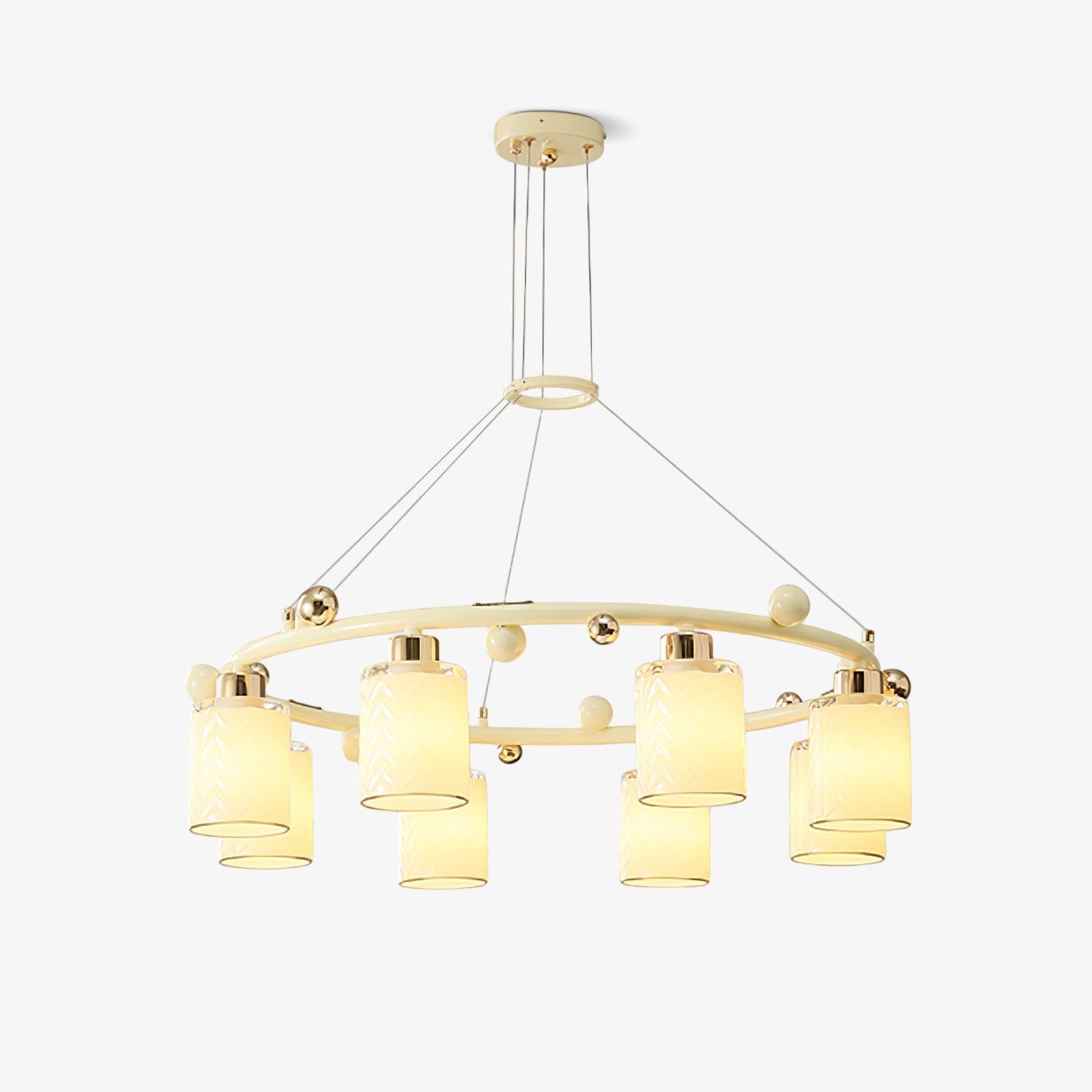 Alsile Style Japandi Verre Lustre - Neutralighting