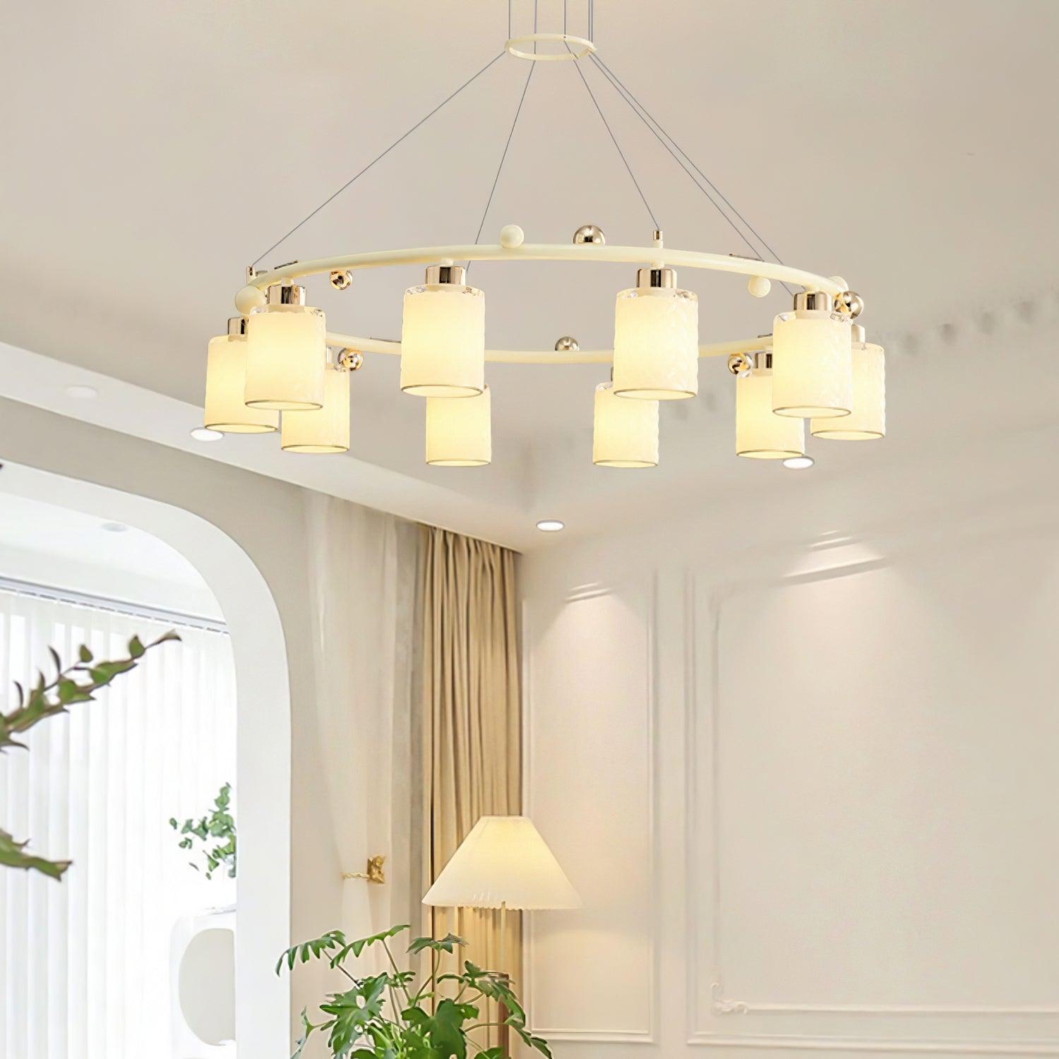 Alsile Style Japandi Verre Lustre - Neutralighting