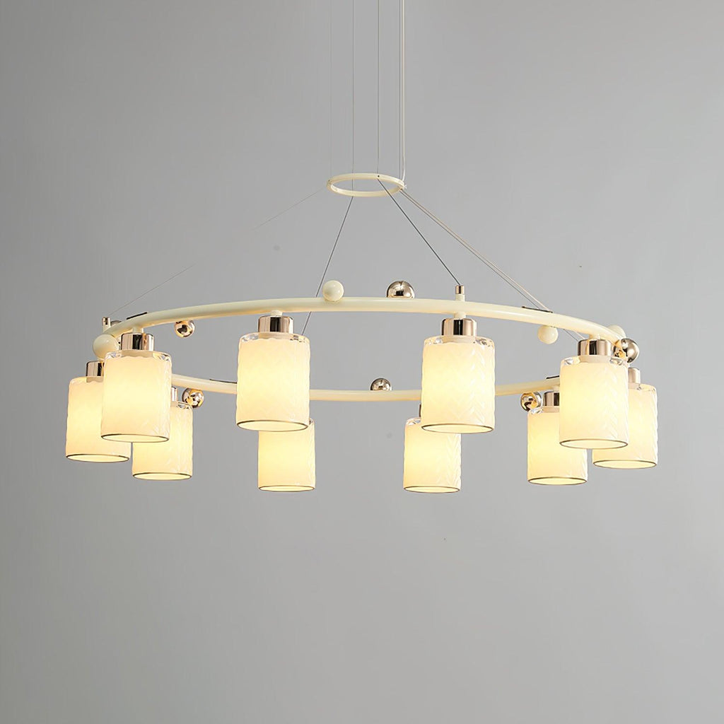 Alsile Style Japandi Verre Lustre - Neutralighting