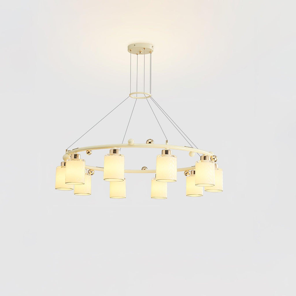 Alsile Style Japandi Verre Lustre - Neutralighting