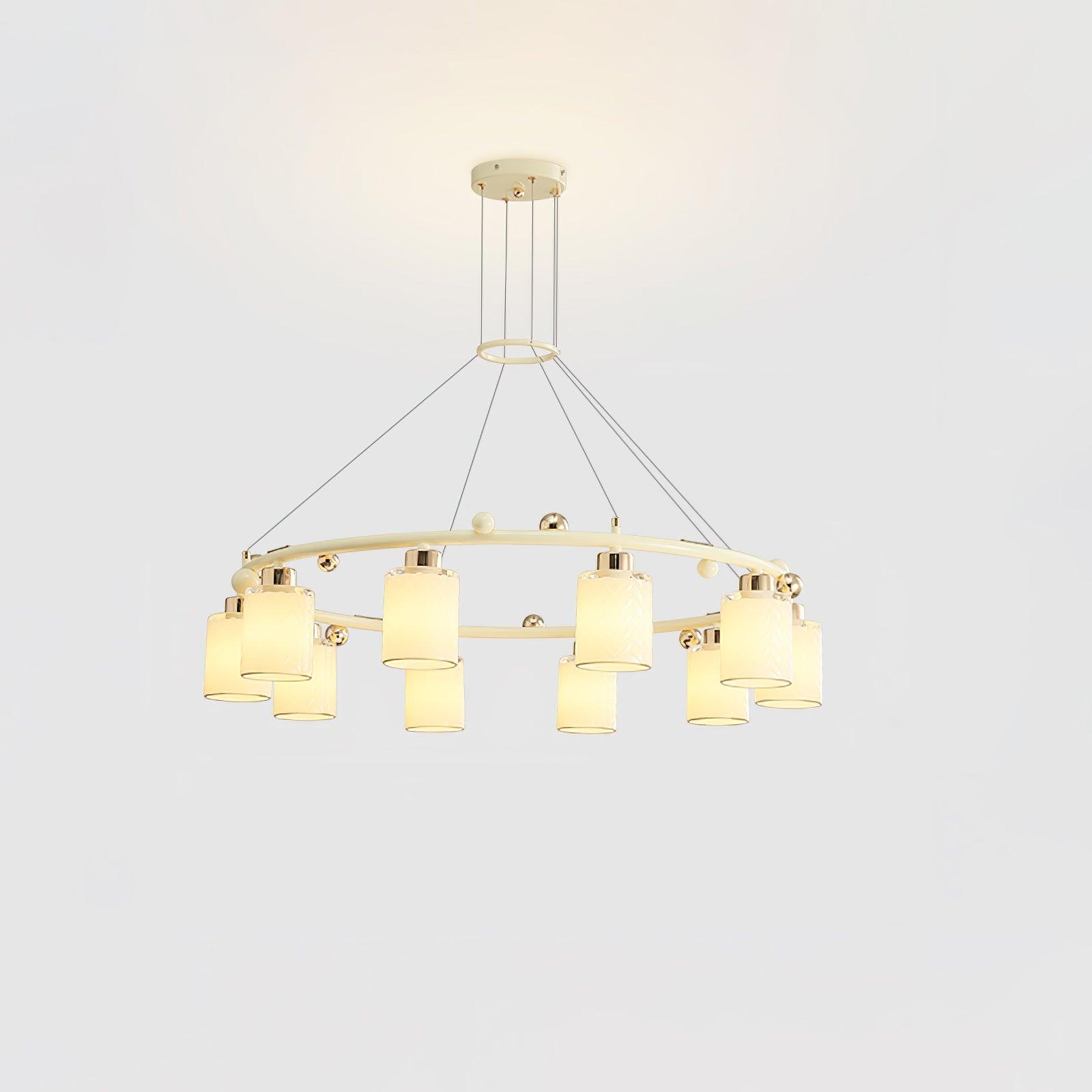 Alsile Style Japandi Verre Lustre - Neutralighting