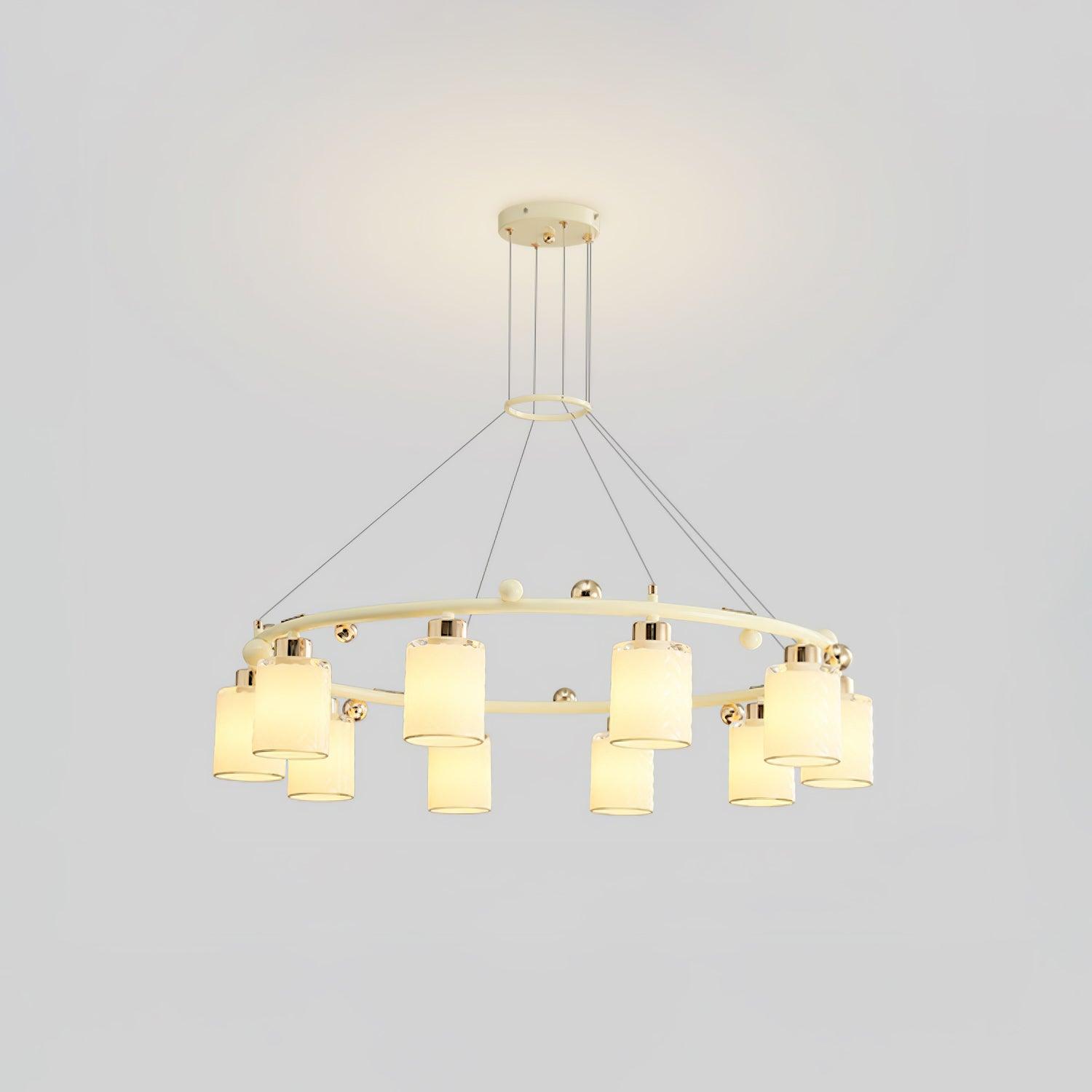 Alsile Style Japandi Verre Lustre - Neutralighting