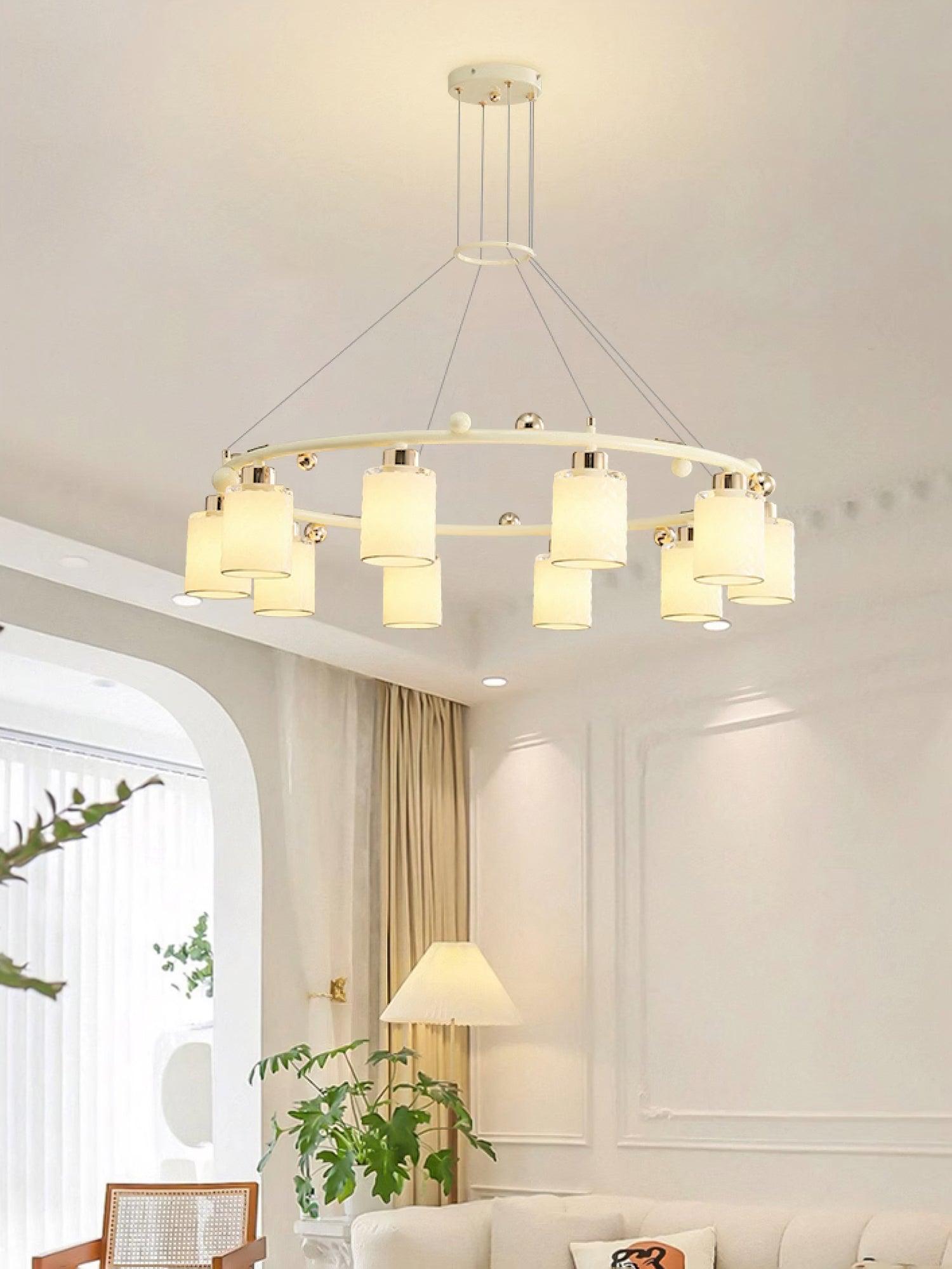 Alsile Style Japandi Verre Lustre - Neutralighting