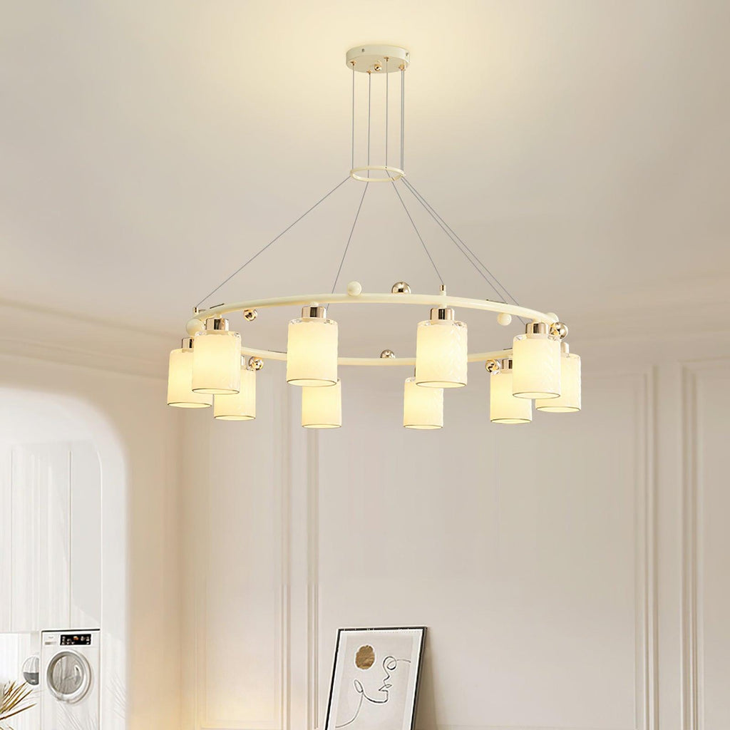 Alsile Style Japandi Verre Lustre - Neutralighting