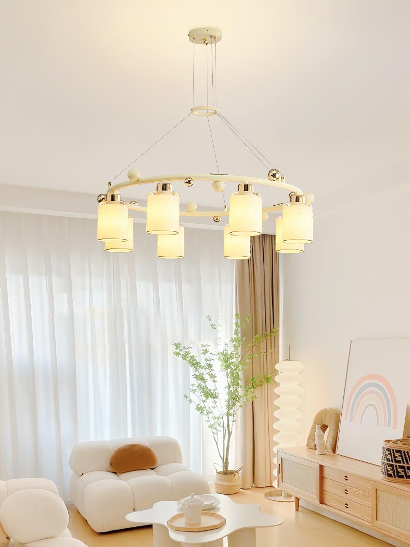 Alsile Style Japandi Verre Lustre - Neutralighting