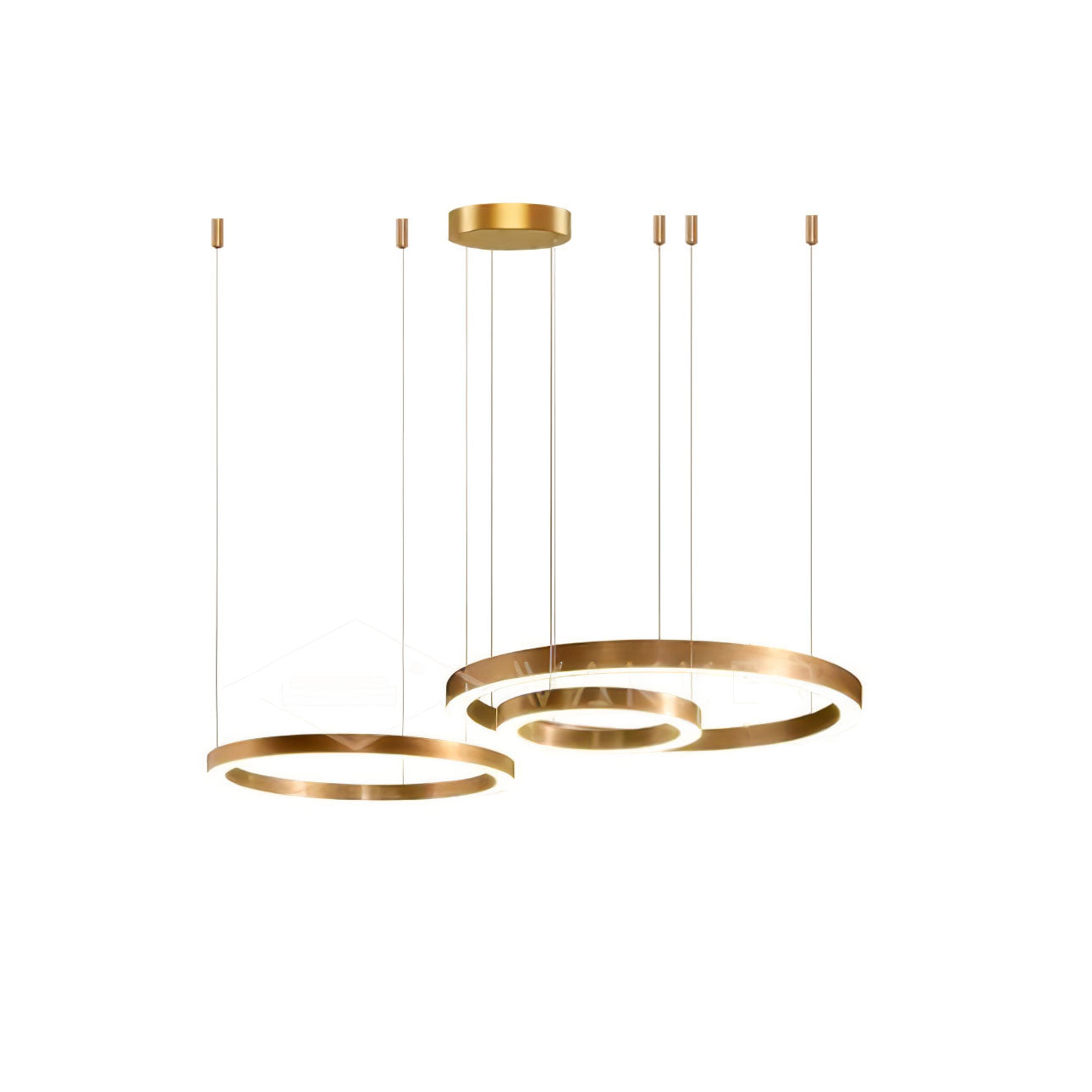 Lustra Lampe Pendante Dorée Moderne - Neutralighting