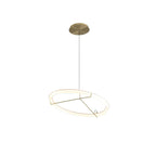 Lustra Lustre Moderne Acier Inoxydable Anneau - Neutralighting