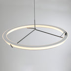 Lustra Lustre Moderne Acier Inoxydable Anneau - Neutralighting