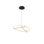 Lustra Lustre Moderne Acier Inoxydable Anneau - Neutralighting