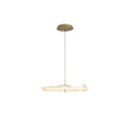 Lustra Lustre Moderne Acier Inoxydable Anneau - Neutralighting