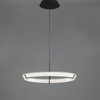 Lustra Lustre Moderne Acier Inoxydable Anneau - Neutralighting