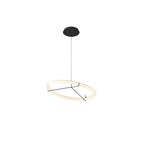Lustra Lustre Moderne Acier Inoxydable Anneau - Neutralighting