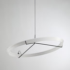 Lustra Lustre Moderne Acier Inoxydable Anneau - Neutralighting