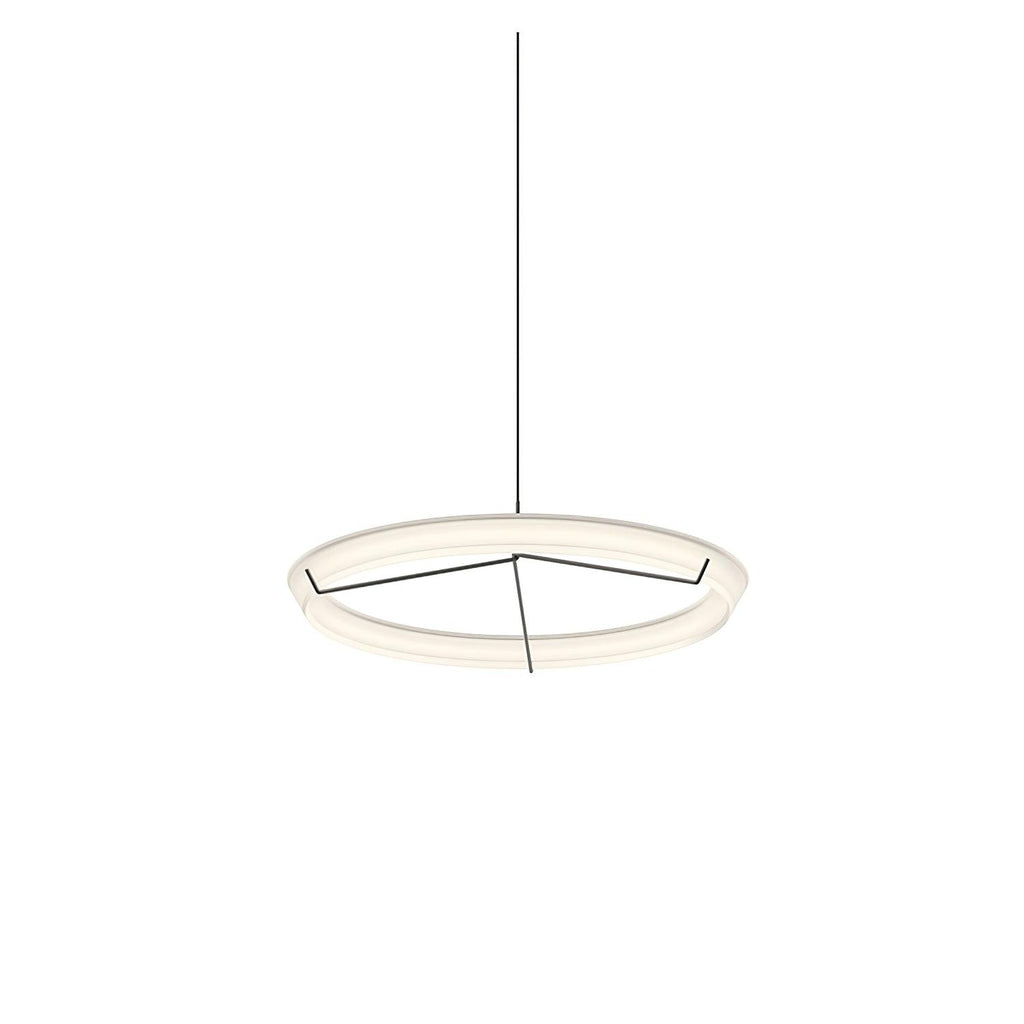 Lustra Lustre Moderne Acier Inoxydable Anneau - Neutralighting