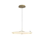 Lustra Lustre Moderne Acier Inoxydable Anneau - Neutralighting