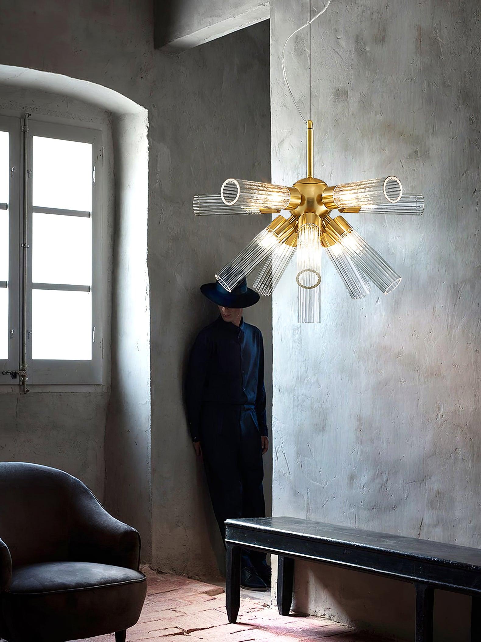 Ringold Lustre Sputnik Luxueux Postmoderne - Neutralighting