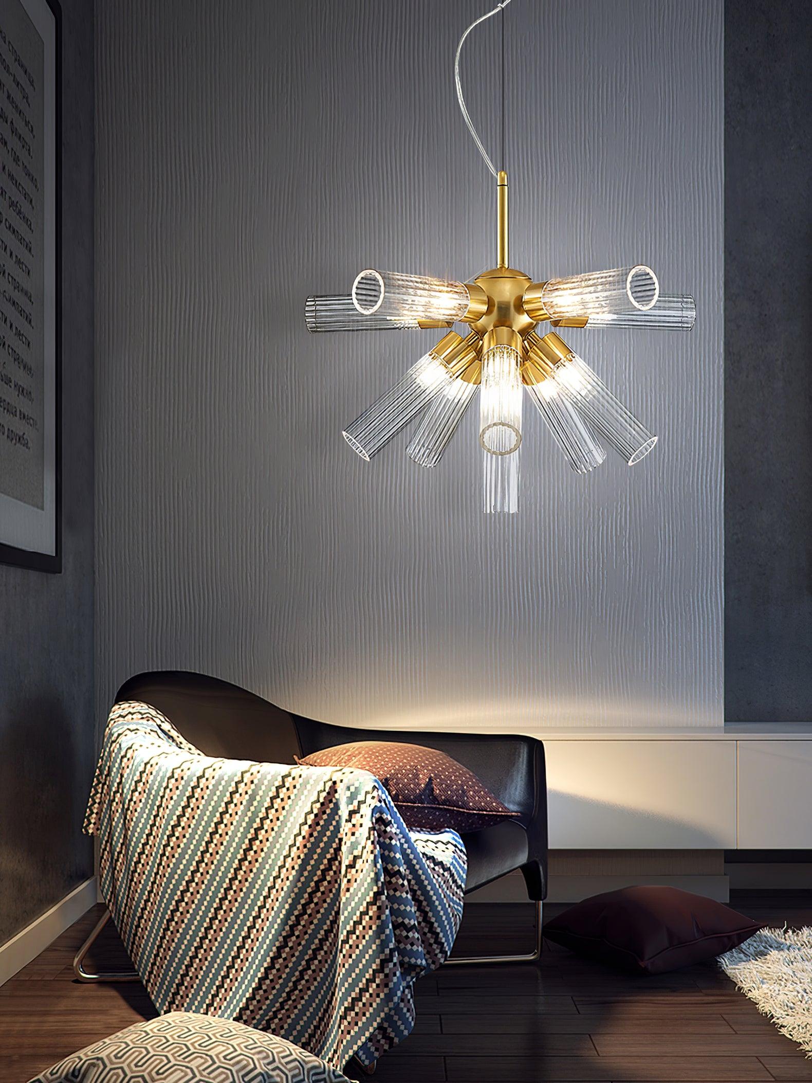 Ringold Lustre Sputnik Luxueux Postmoderne - Neutralighting