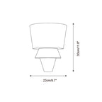 Elyon Applique Murale Élégante en Albâtre Blanc - Neutralighting