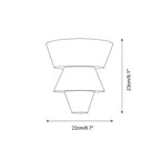 Elyon Applique Murale Élégante en Albâtre Blanc - Neutralighting