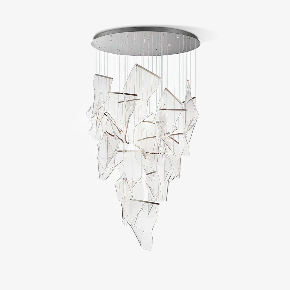 Lustra Chandelier Acrylic LED Abstract Floating - Neutralighting