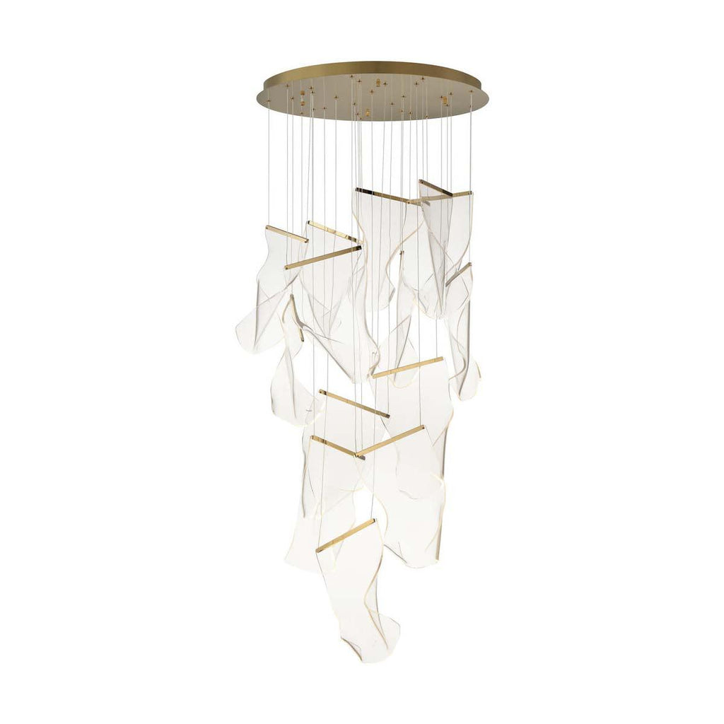 Lustra Chandelier Acrylic LED Abstract Floating - Neutralighting