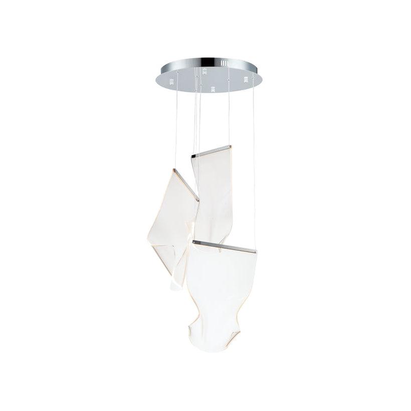 Lustra Chandelier Acrylic LED Abstract Floating - Neutralighting
