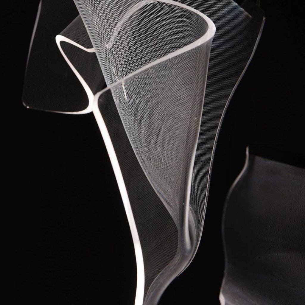 Lustra Chandelier Acrylic LED Abstract Floating - Neutralighting
