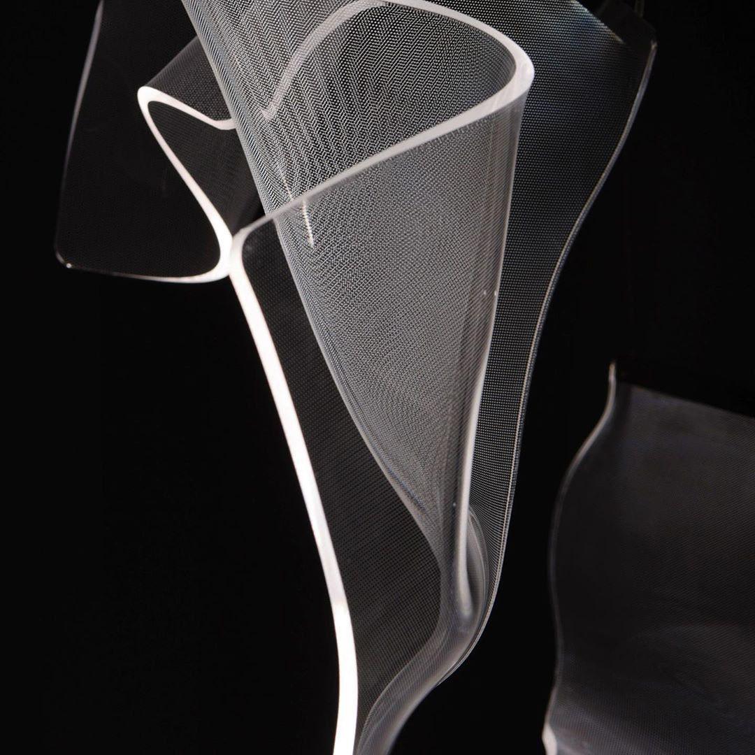 Lustra Chandelier Acrylic LED Abstract Floating - Neutralighting
