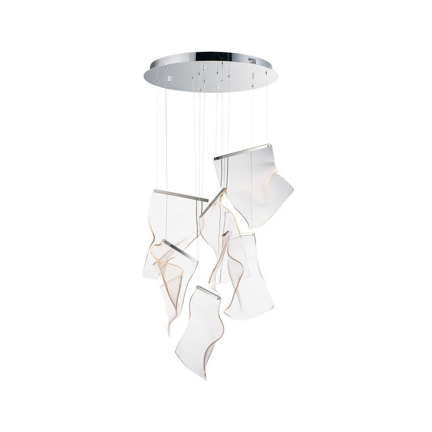 Lustra Chandelier Acrylic LED Abstract Floating - Neutralighting