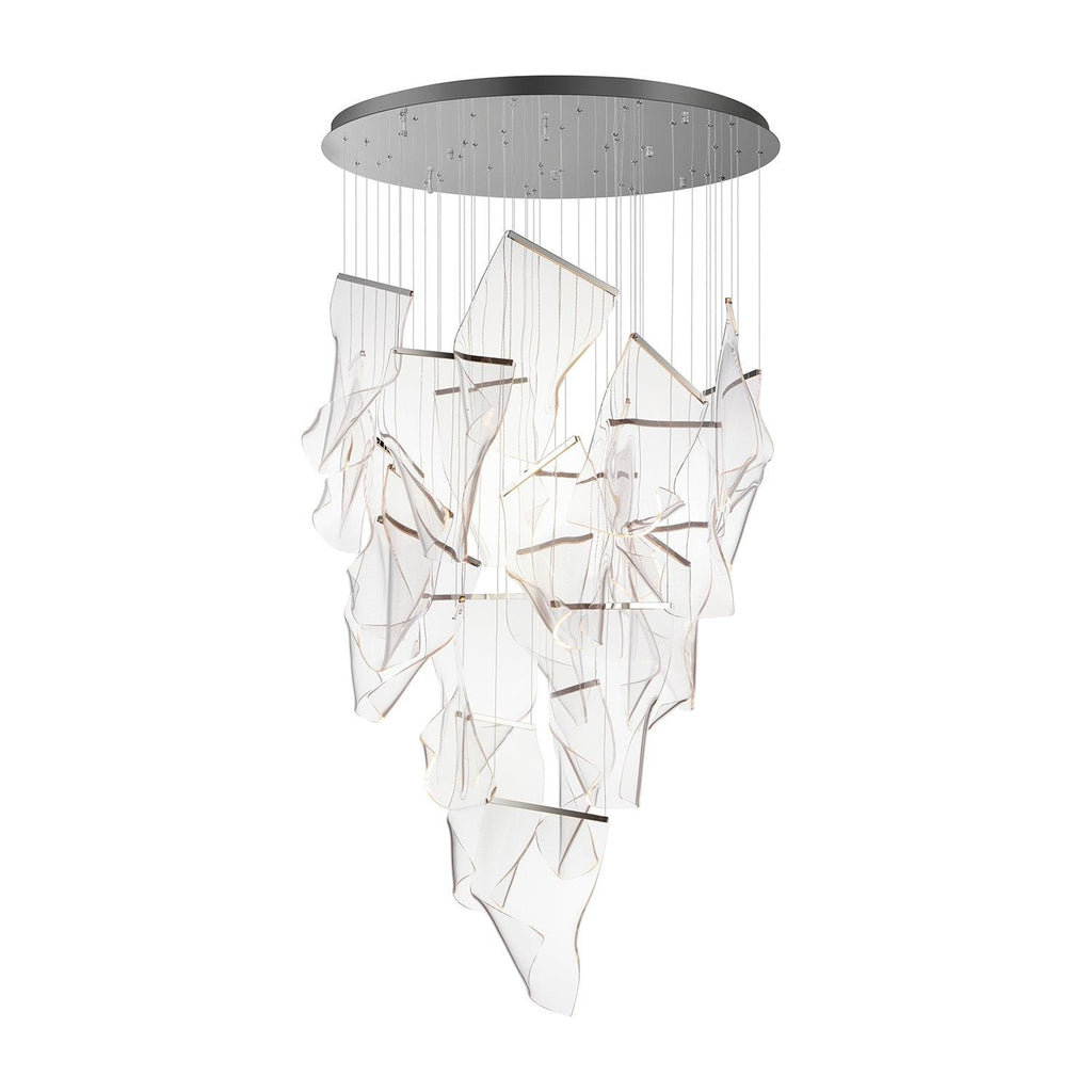 Lustra Chandelier Acrylic LED Abstract Floating - Neutralighting