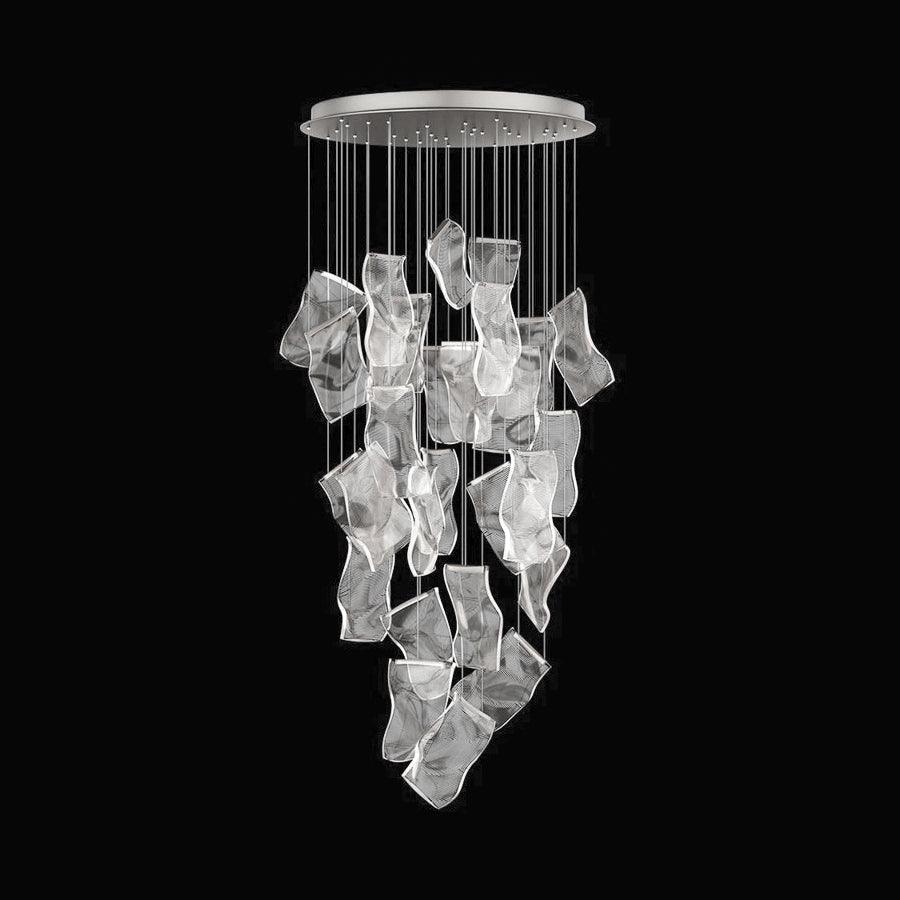 Lustra Chandelier Acrylic LED Abstract Floating - Neutralighting