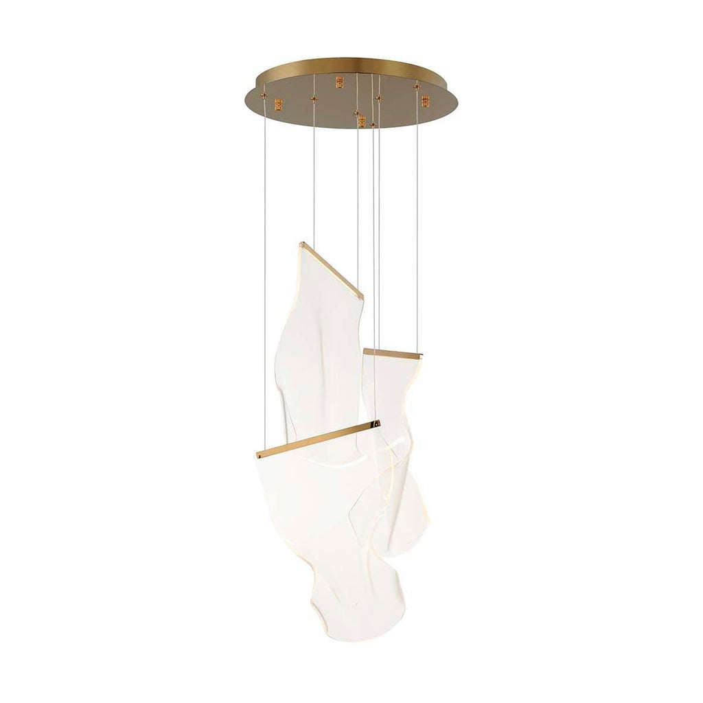 Lustra Chandelier Acrylic LED Abstract Floating - Neutralighting