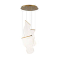 Lustra Chandelier Acrylic LED Abstract Floating - Neutralighting