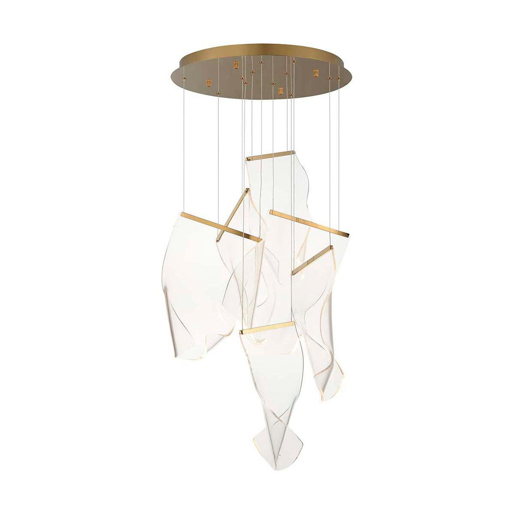 Lustra Chandelier Acrylic LED Abstract Floating - Neutralighting