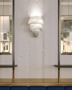 Elyon Applique Murale Élégante en Albâtre Blanc - Neutralighting