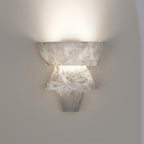 Elyon Applique Murale Élégante en Albâtre Blanc - Neutralighting