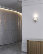 Elyon Applique Murale Élégante en Albâtre Blanc - Neutralighting