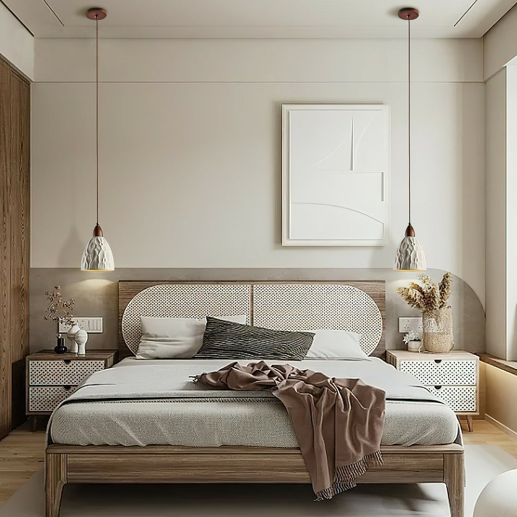Osilora Suspension en Bois Ondulé Art Nordique Premium - Neutralighting