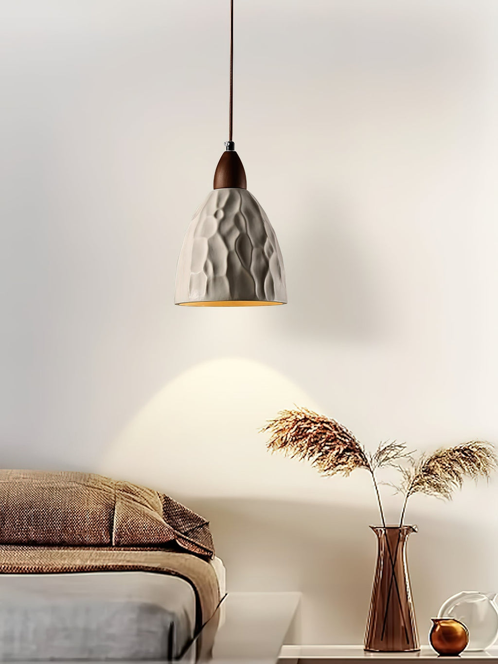 Osilora Suspension en Bois Ondulé Art Nordique Premium - Neutralighting