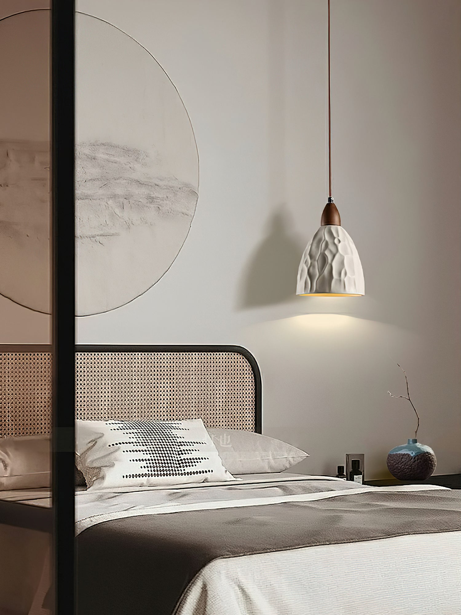 Osilora Suspension en Bois Ondulé Art Nordique Premium - Neutralighting