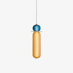Lustra Suspension en Verre Coloré Moderne - Neutralighting