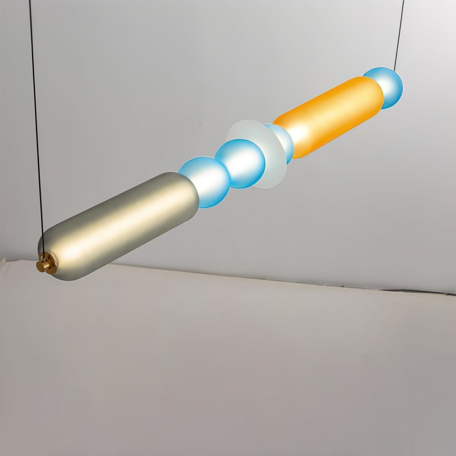 Lustra Suspension en Verre Coloré Moderne - Neutralighting