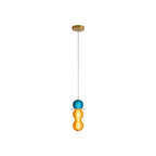 Lustra Suspension en Verre Coloré Moderne - Neutralighting