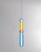 Lustra Suspension en Verre Coloré Moderne - Neutralighting