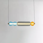 Lustra Suspension en Verre Coloré Moderne - Neutralighting