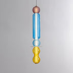 Lustra Suspension en Verre Coloré Moderne - Neutralighting