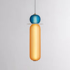 Lustra Suspension en Verre Coloré Moderne - Neutralighting