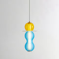 Lustra Suspension en Verre Coloré Moderne - Neutralighting