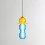 Lustra Suspension en Verre Coloré Moderne - Neutralighting